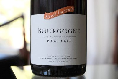 2013 David Duband BourgognePinot_Noir