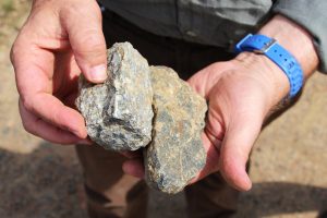 Ancient metamorphic and volcanic rock