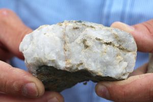 Patrick Baudouin's vineyard rock