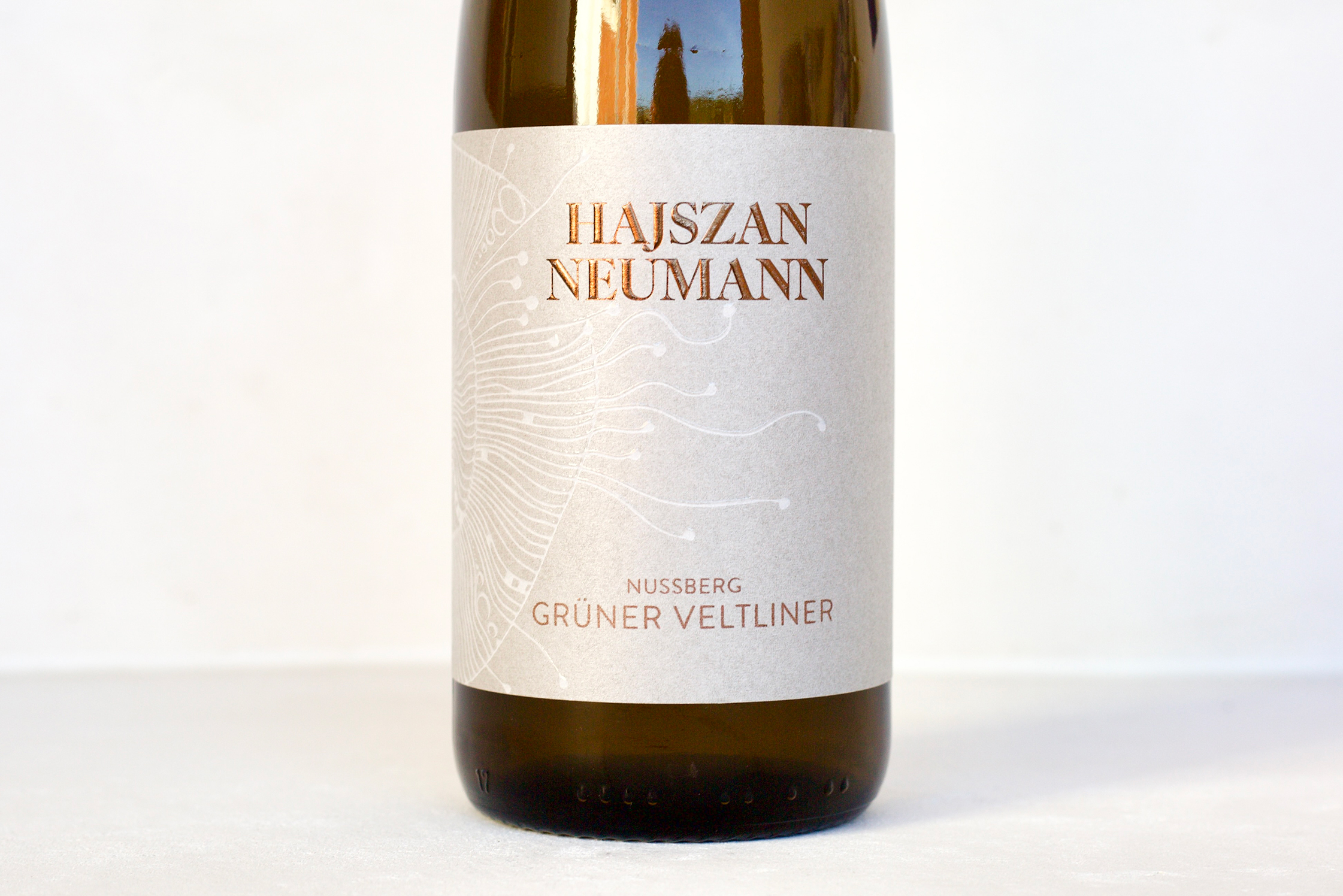 Hajszan Neumann wine bottle, Wien, Austria