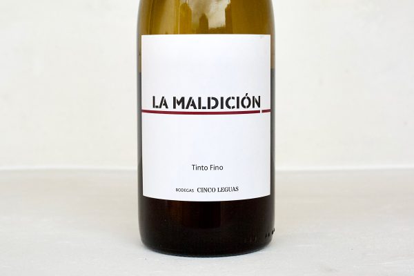 La Maldicion Tinto Fino Spanish red wine from Cinco Leguas