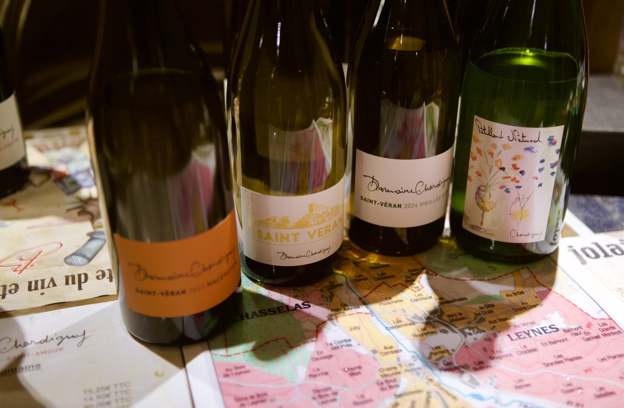 Domaine Chardigny Saint-Véran bottles