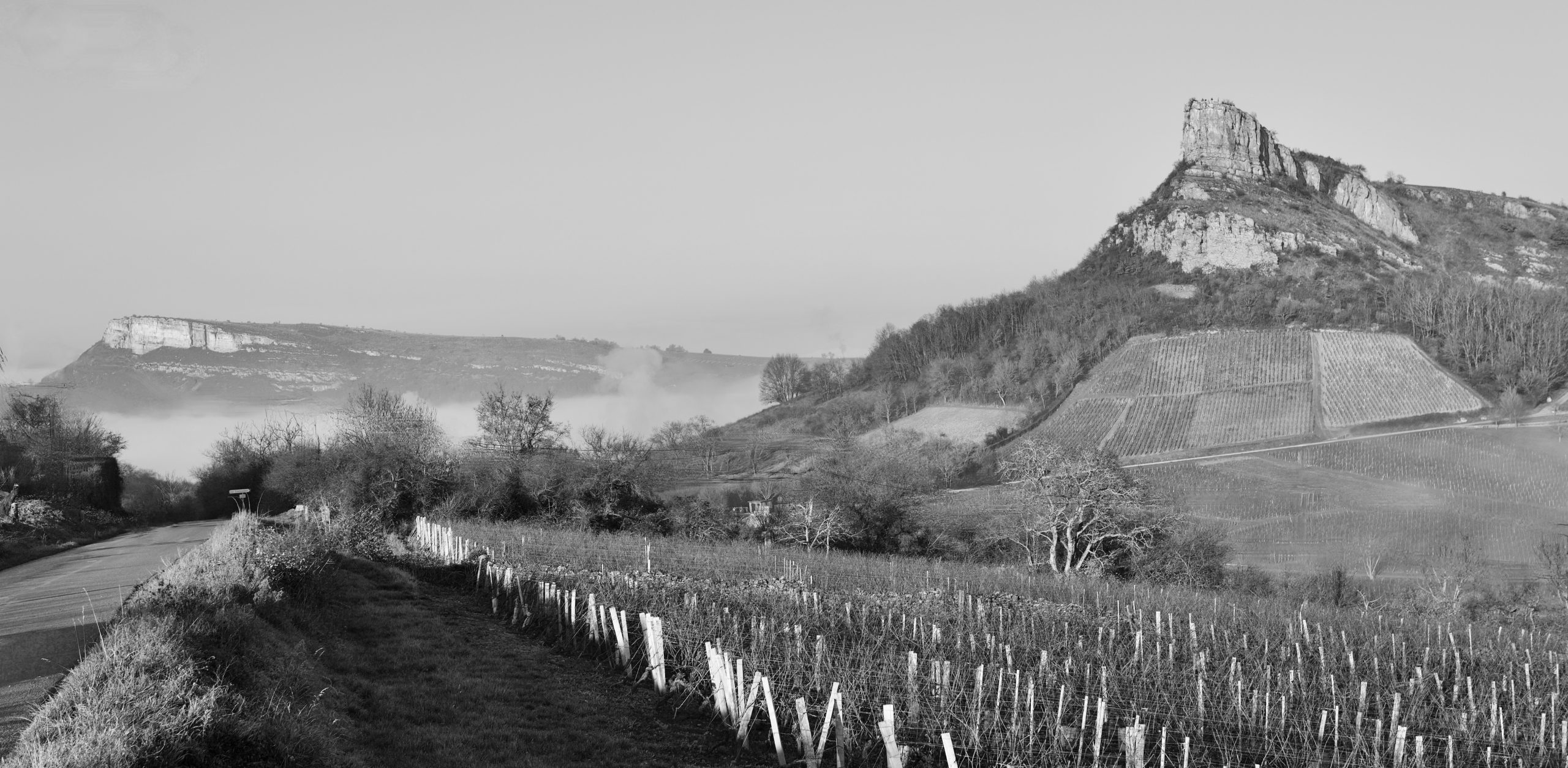 Roche de Vergisson and Roche de Solutré, Mâconnais