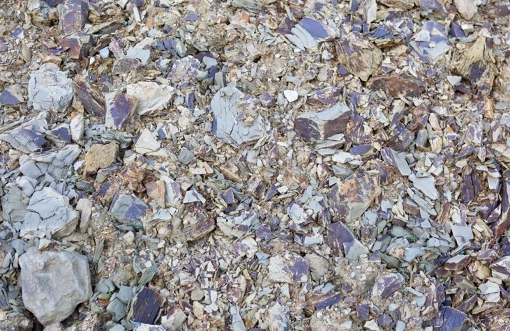 Stony soil at I Fabbri, Lamole